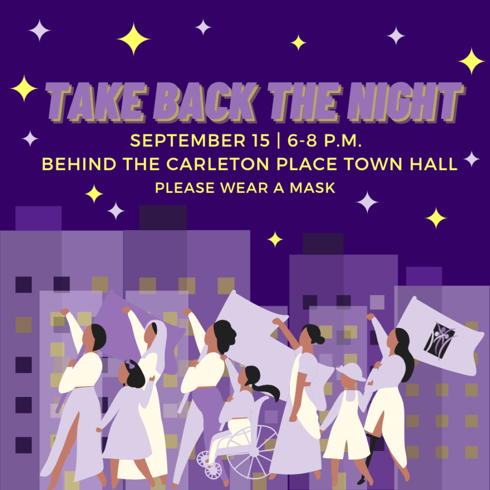 Take Back the Night Lanark County Interval House and Community Support